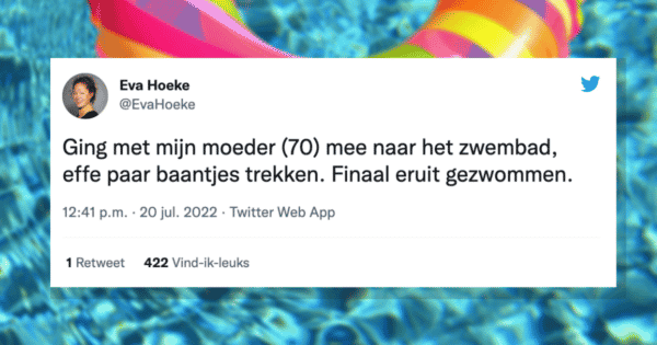 Zwembad zwemmen