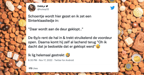 Schoen zetten Sinterklaas