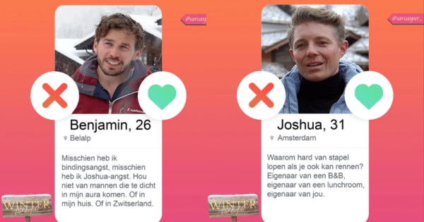 Winter vol Liefde Tinder