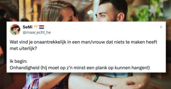 Onaantrekkelijk man en vrouw