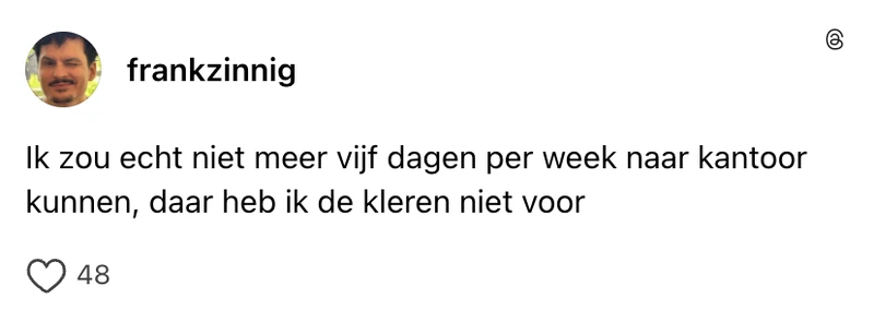 5 dagen naar kantoor kleding