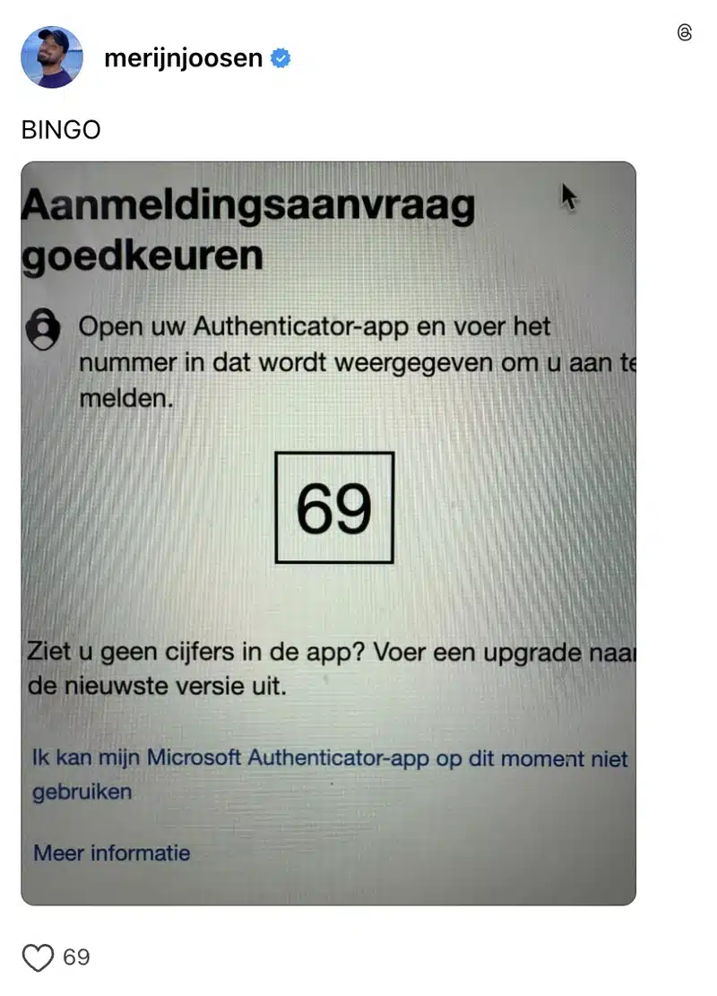 Kantoor Microsoft Authenticator