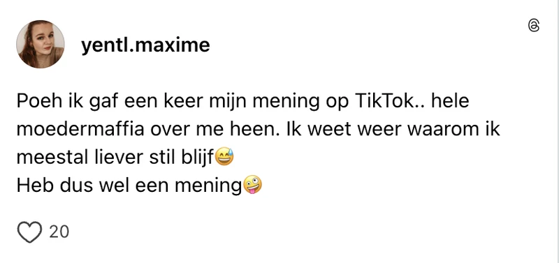 Mening van de moedermaffia